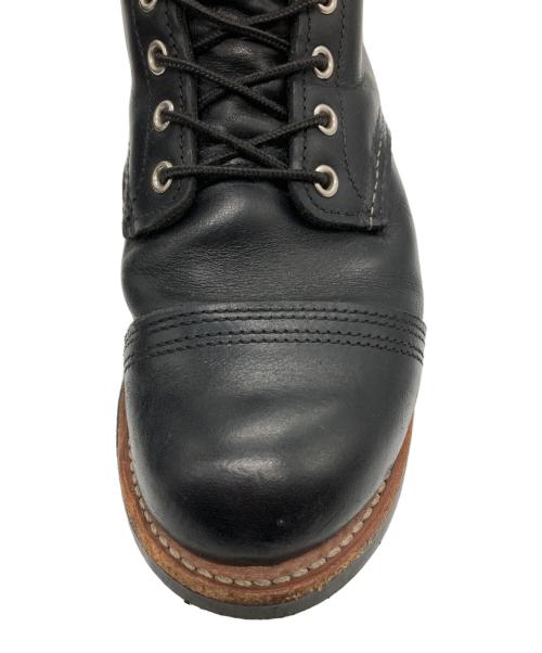 RED WING（レッドウィング）RED WING (レッドウィング) IRON RANGER ブラック サイズ:USA8の古着・服飾アイテム