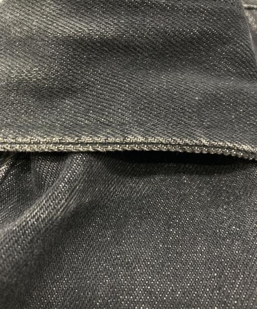 stussy（ステューシー）stussy (ステューシー) DENIM HOOD ZIP BLOUZON ブラック サイズ:Lの古着・服飾アイテム