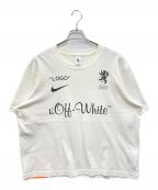 NIKE×OFFWHITEナイキ×オフホワイト）の古着「Nikelab Mercurial NRG Tee」｜ホワイト