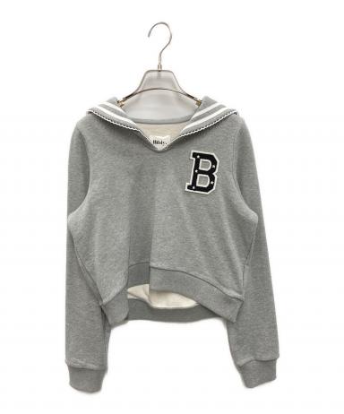 中古・古着通販】Bibiy. (ビビィ) MARINER SWEAT SHIRT グレー サイズ