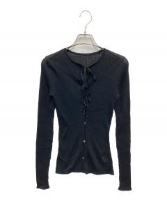 中古・古着通販】sheller (シェリエ) half sleeve stitch knit tops