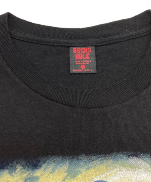 GEEKS RULE（ギークスルール）GEEKS RULE (ギークスルール) Production I.G JIN-ROH 12 Silkscreen Printing T Shirt ブラック サイズ:Lの古着・服飾アイテム