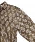 中古・古着 NICENESS (ナイスネス) LEE flower shirt ブラウン サイズ:M：15000円
