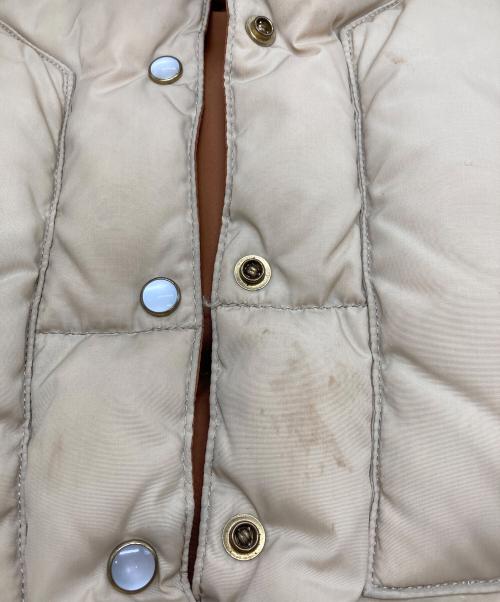 RockyMountainFeatherBed（ロッキーマウンテンフェザーベッド）RockyMountainFeatherBed (ロッキーマウンテンフェザーベッド) CHRISTY VEST ベージュ サイズ:SIZE 7/8の古着・服飾アイテム