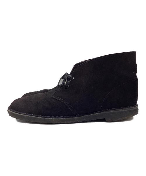 CLARKS（クラークス）CLARKS (クラークス) デザートブーツ ブラック サイズ:43の古着・服飾アイテム