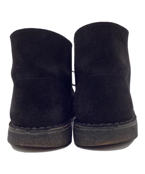 CLARKS（クラークス）CLARKS (クラークス) デザートブーツ ブラック サイズ:43の古着・服飾アイテム