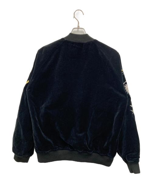 Schott（ショット）Schott (ショット) リバーシブル スーベニアジャケット ホワイト×ブラック サイズ:Mの古着・服飾アイテム