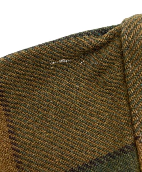 FIVE BROTHER（ファイブブラザー）FIVE BROTHER (ファイブブラザー) 【古着】50s ウール ネルシャツ カーキ サイズ:記載無しの古着・服飾アイテム
