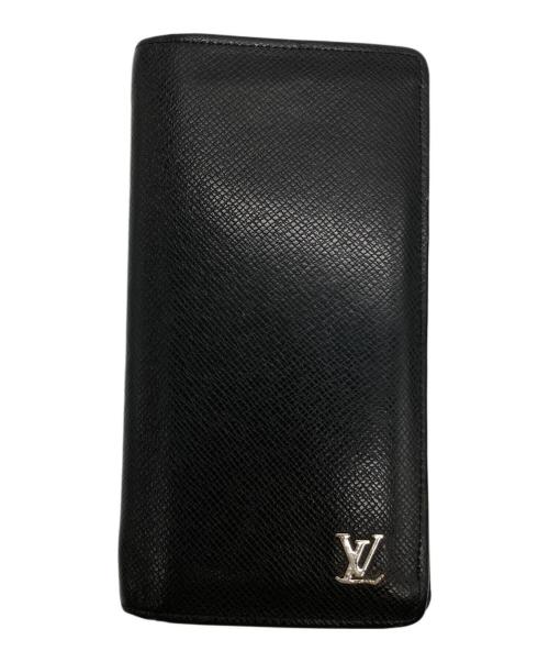 LOUIS VUITTON（ルイ ヴィトン）LOUIS VUITTON (ルイ ヴィトン) 長財布 タイガ ポルトフォイユ ブラザ ノワールの古着・服飾アイテム