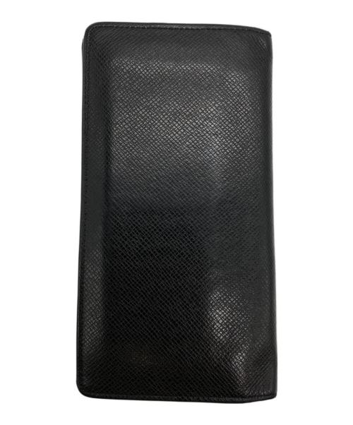 LOUIS VUITTON（ルイ ヴィトン）LOUIS VUITTON (ルイ ヴィトン) 長財布 タイガ ポルトフォイユ ブラザ ノワールの古着・服飾アイテム