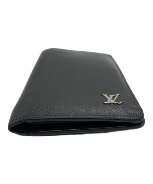 LOUIS VUITTON（ルイ ヴィトン）LOUIS VUITTON (ルイ ヴィトン) 長財布 タイガ ポルトフォイユ ブラザ ノワールの古着・服飾アイテム