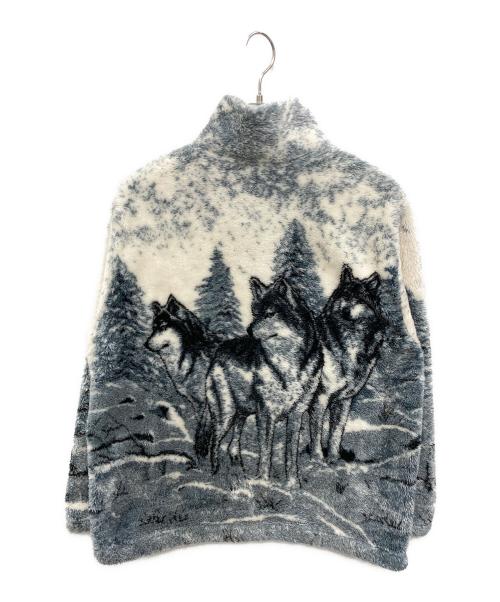 BLACK MOUNTAIN（ブラックマウンテン）BLACK MOUNTAIN (ブラックマウンテン) 【古着】フリースジャケット ホワイト サイズ:Mの古着・服飾アイテム