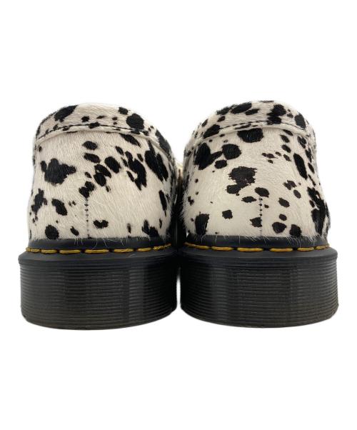 Dr.Martens（ドクターマーチン）Dr.Martens (ドクターマーチン) PENTONローファー シューズ ホワイト×ブラック サイズ:UK9の古着・服飾アイテム