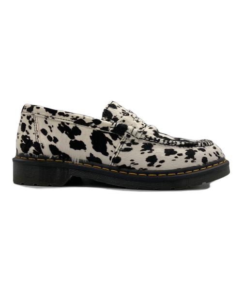 Dr.Martens（ドクターマーチン）Dr.Martens (ドクターマーチン) PENTONローファー シューズ ホワイト×ブラック サイズ:UK9の古着・服飾アイテム