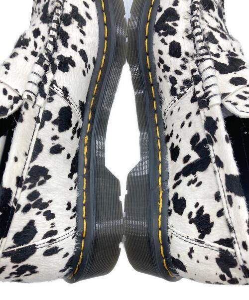 Dr.Martens（ドクターマーチン）Dr.Martens (ドクターマーチン) PENTONローファー シューズ ホワイト×ブラック サイズ:UK9の古着・服飾アイテム