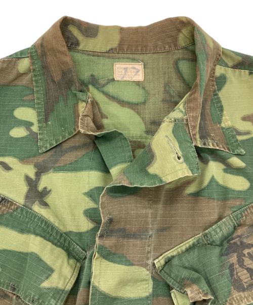US ARMY（ユーエスアーミー）US ARMY (ユーエスアーミー) ジャングルファティーグ ジャケット カーキ サイズ:medium regularの古着・服飾アイテム