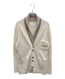 Maison Margiela（メゾンマルジェラ）の古着「レイヤードカーディガン」｜アイボリー