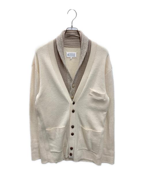 Maison Margiela（メゾンマルジェラ）Maison Margiela (メゾンマルジェラ) レイヤードカーディガン アイボリー サイズ:Sの古着・服飾アイテム
