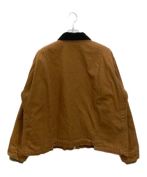 Carhartt WIP（カーハート ワーク イン プログレス）Carhartt WIP (カーハート ワーク イン プログレス) sacai (サカイ) Duck Jacket ブラウン サイズ:3の古着・服飾アイテム