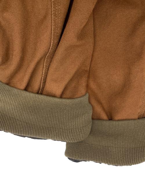 Carhartt WIP（カーハート ワーク イン プログレス）Carhartt WIP (カーハート ワーク イン プログレス) sacai (サカイ) Duck Jacket ブラウン サイズ:3の古着・服飾アイテム