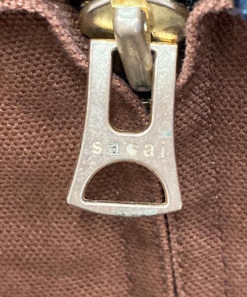 Carhartt WIP（カーハート ワーク イン プログレス）Carhartt WIP (カーハート ワーク イン プログレス) sacai (サカイ) Duck Jacket ブラウン サイズ:3の古着・服飾アイテム