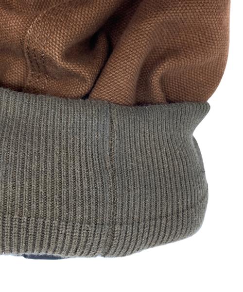 Carhartt WIP（カーハート ワーク イン プログレス）Carhartt WIP (カーハート ワーク イン プログレス) sacai (サカイ) Duck Jacket ブラウン サイズ:3の古着・服飾アイテム