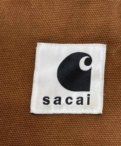 Carhartt WIP（カーハート ワーク イン プログレス）Carhartt WIP (カーハート ワーク イン プログレス) sacai (サカイ) Duck Jacket ブラウン サイズ:3の古着・服飾アイテム