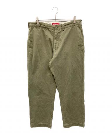 中古・古着通販】Supreme (シュプリーム) Pin Up Chino Pant オリーブ