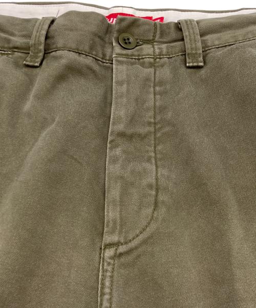 SUPREME（シュプリーム）Supreme (シュプリーム) Pin Up Chino Pant オリーブ サイズ:34の古着・服飾アイテム