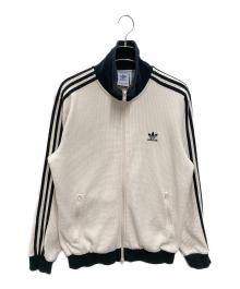 adidas（アディダス）の古着「ワッフル クラシック トラックトップ」｜アイボリー