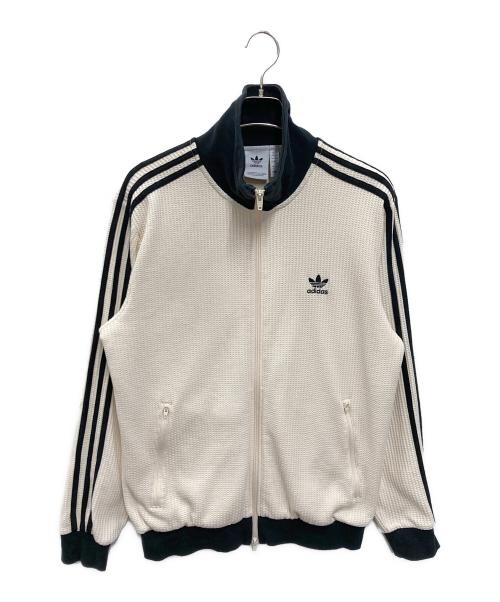 adidas（アディダス）adidas (アディダス) ワッフル クラシック トラックトップ アイボリー サイズ:XLの古着・服飾アイテム