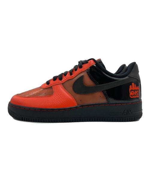 NIKE（ナイキ）NIKE (ナイキ) Air Force 1 Low Shibuya Halloween オレンジ×ブラック サイズ:US9.5の古着・服飾アイテム