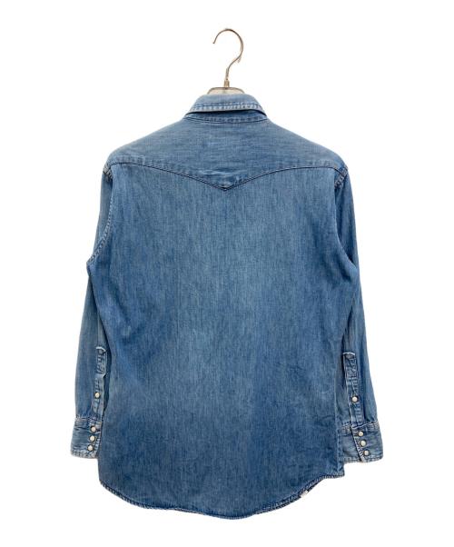 Wrangler（ラングラー）Wrangler (ラングラー) ウエスタンデニムシャツ インディゴ サイズ:15 1/2の古着・服飾アイテム