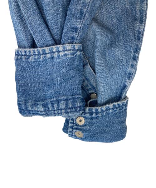 Wrangler（ラングラー）Wrangler (ラングラー) ウエスタンデニムシャツ インディゴ サイズ:15 1/2の古着・服飾アイテム