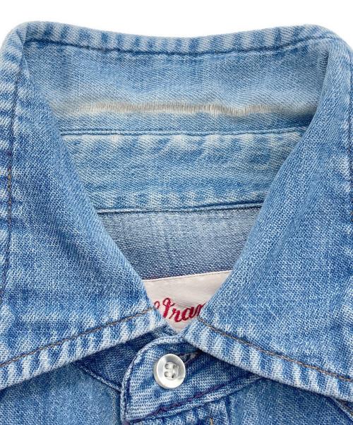 Wrangler（ラングラー）Wrangler (ラングラー) ウエスタンデニムシャツ インディゴ サイズ:15 1/2の古着・服飾アイテム