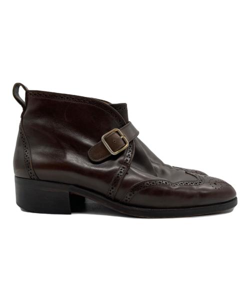 TANINO CRISCI（タニノクリスチー）TANINO CRISCI (タニノクリスチー) モンクストラップブーツ ブラウン サイズ:5Dの古着・服飾アイテム
