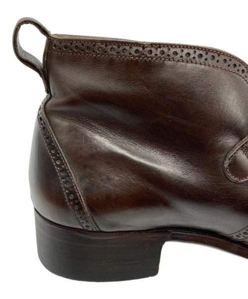 TANINO CRISCI（タニノクリスチー）TANINO CRISCI (タニノクリスチー) モンクストラップブーツ ブラウン サイズ:5Dの古着・服飾アイテム