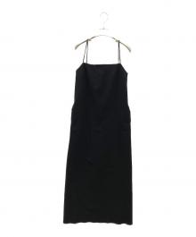 TODAYFUL（トゥデイフル）の古着「Smooth Camisole Dress」｜ブラック
