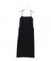 TODAYFUL（トゥデイフル）の古着「Smooth Camisole Dress」｜ブラック
