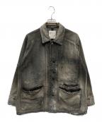 ANCELLMアンセルム）の古着「DENIM COVERALL」｜グレー