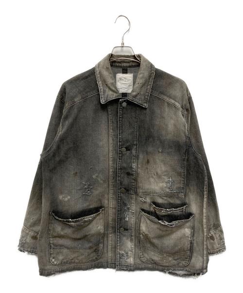 ANCELLM（アンセルム）ANCELLM (アンセルム) DENIM COVERALL グレー サイズ:１の古着・服飾アイテム