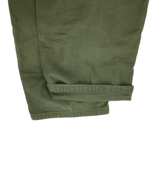 US ARMY（ユーエスアーミー）US ARMY (ユーエスアーミー) コットンサテンベイカーパンツ カーキ サイズ:W34の古着・服飾アイテム