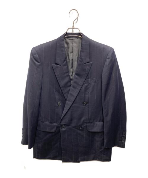 Christian Dior MONSIEUR（クリスチャンディオールムッシュ）Christian Dior MONSIEUR (クリスチャンディオールムッシュ) ウールカシミヤ混セットアップスーツ ネイビー サイズ:不明の古着・服飾アイテム