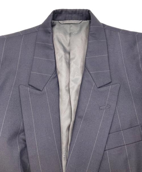 Christian Dior MONSIEUR（クリスチャンディオールムッシュ）Christian Dior MONSIEUR (クリスチャンディオールムッシュ) ウールカシミヤ混セットアップスーツ ネイビー サイズ:不明の古着・服飾アイテム