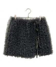 rosy monster（ロージーモンスター）の古着「fluff tulle skirt」｜グレー