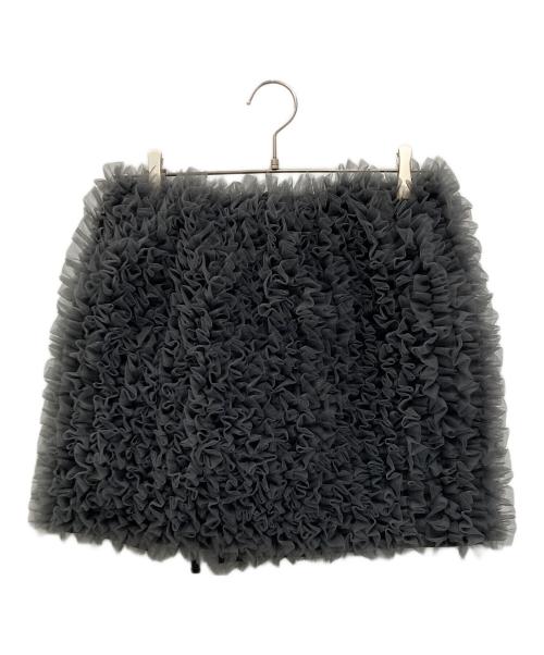 rosy monster（ロージーモンスター）rosy monster (ロージーモンスター) fluff tulle skirt グレー サイズ:Fの古着・服飾アイテム