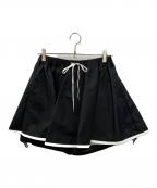 rosy monsterロージーモンスター）の古着「water proof skirt pants」｜ブラック