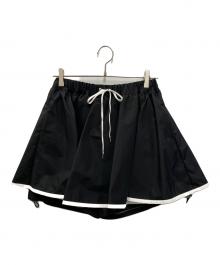 rosy monster（ロージーモンスター）の古着「water proof skirt pants」｜ブラック