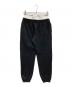 HOMME girls (オムガールズ) FRUIT OF THE LOOM (フルーツオブザルーム) ロゴ スウェットパンツ ブラック サイズ:S：15000円