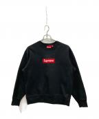 SUPREMEシュプリーム）の古着「BOX LOGO Crewneck」｜ブラック